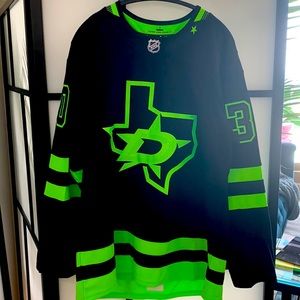 Adidas Dallas Stars Blackout Alternate Jersey Ben Bishop 30
